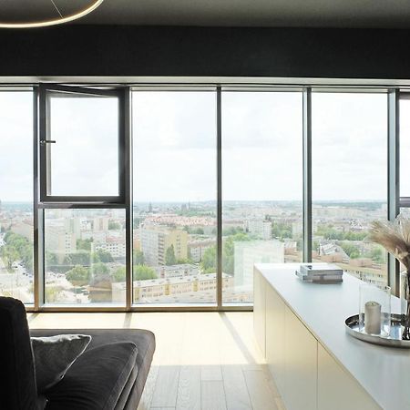 Hanza Tower - Luxurious Apartment 60M2 - 15Th Floor City View Szczecin Bagian luar foto