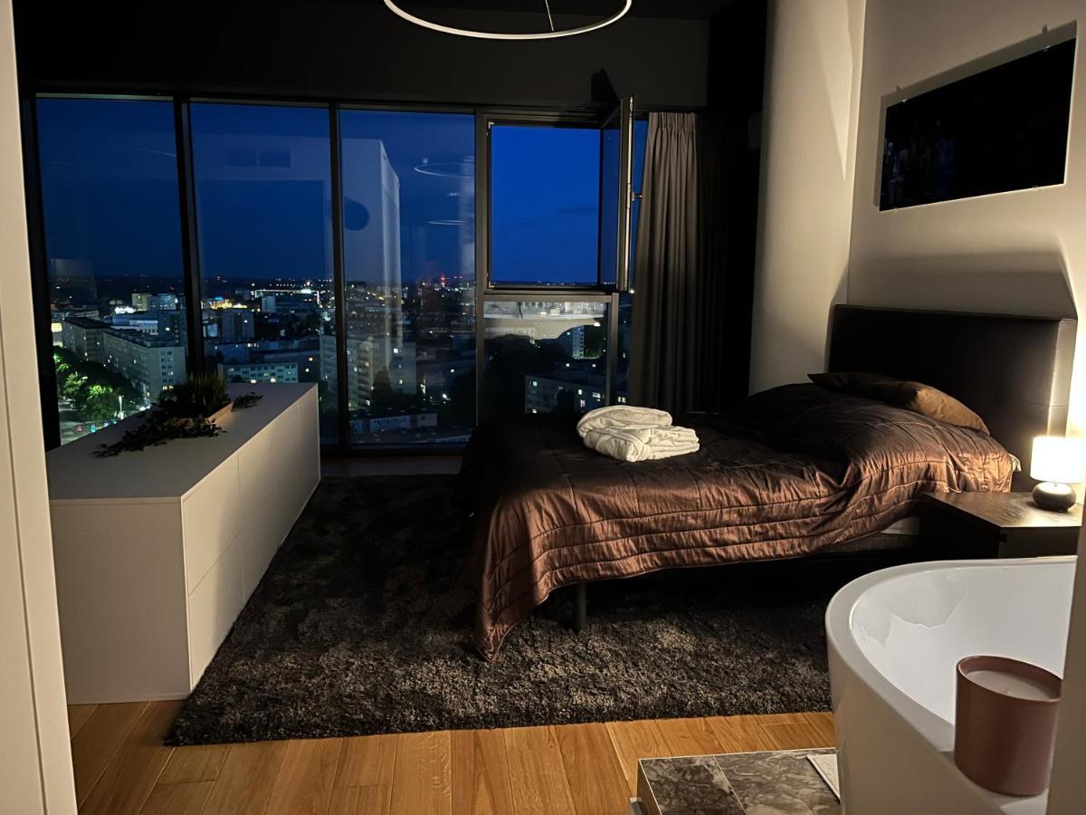 Hanza Tower - Luxurious Apartment 60M2 - 15Th Floor City View Szczecin Bagian luar foto